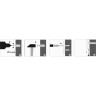 Дозатор жидкого мыла навесной WASSERKRAFT DILL K-3999