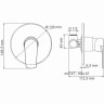 Гигиенический комплект WASSERKRAFT A06156