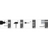 Полотенцедержатель WASSERKRAFT BERKEL K-6840